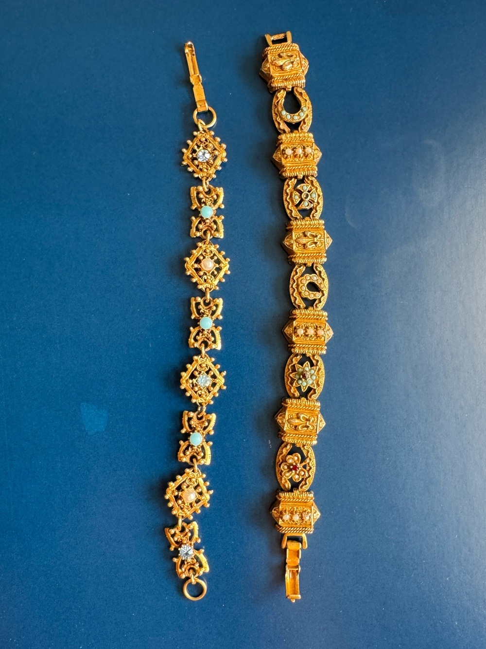 Vintage ART and unsigned bracelet bundle